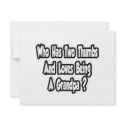 Grandpa Joke...Two Thumbs...This Guy invitations