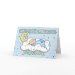 Grandpa New Baby Boy Congratulations cards