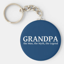 Grandpa The Myth The Man The Legend Key Chain
