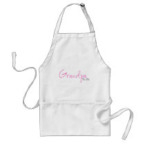 Grandpa To Be (Pink Script) Aprons