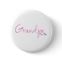 Grandpa To Be (Pink Script)