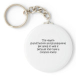 Grandparents and Grandchildren quote keychains