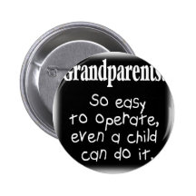 Grandparents Pinback Buttons