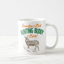 Grandpa's Best Hunting Buddy Ever Coffee Mugs