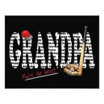 Grandpa's Birthday Party Invite