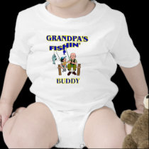 Grandpa's Fishing Buddy t-shirts
