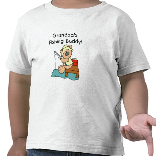 Grandpa's Fishing Buddy Tshirts