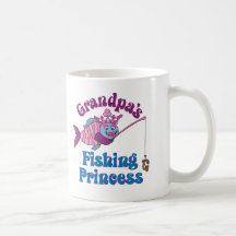 Grandpa's Fishing Princess Mug