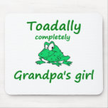 grandpa's girl mousepads