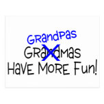 Grandpas Have More Fun Post Cards