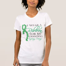 Grandpa's Inspiring Courage - Liver Cancer T Shirts