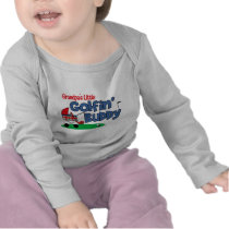 Grandpa's Little Golfin' Buddy T-shirt