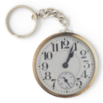 Grandpa's Pocket Watch Keychain
