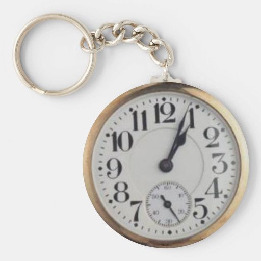 Grandpa's Pocket Watch Keychain
