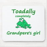 grandpere's girl mousepad