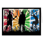 Grandson Birthday Card Male Modern