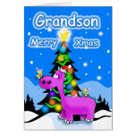 grandson merry christmas greeting cards