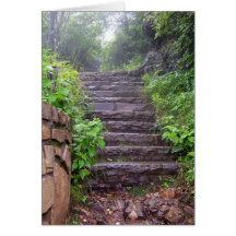 Granite Steps Greeting Cards
