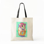 Granny hamster tote bag
