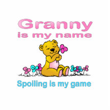 Granny Is My Name, Spoiling Is my Game Acrylic Cut Out