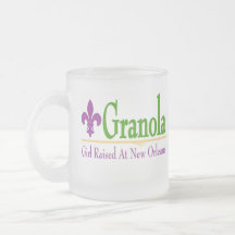 Granola, Girl Raised At NOLa Mug