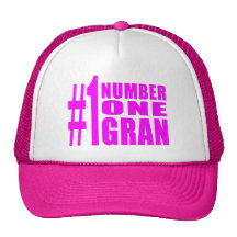 Grans Birthdays & Christmas : Number One Gran Mesh Hat