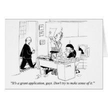 Grant Writer Greeting Card