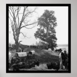 Grant's Wilderness Campaign Wagon Train 1864 posters