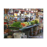 Granville Market - Vancouver, BC postcards