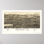 Granville, NY Panoramic Map - 1886 posters
