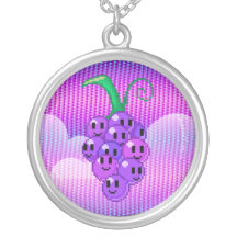 Grape emotes necklace