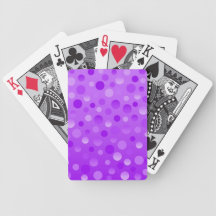 Grape Fizz playing cards