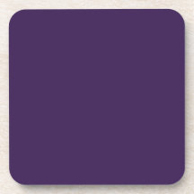 Grape Purple Cork Coaster