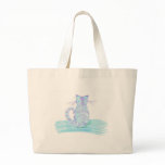 Grape Tabby Canvas Bags