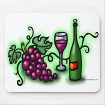 Grapes n Wine Mousepads