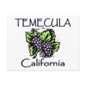 Grapes of Temecula postcards