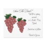 Grapes/Vineyard Custom Save the Date