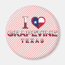 Grapevine, Texas Fridge Magnets