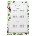 Grapevine Wine List Menus