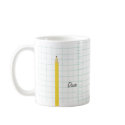 Graph Paper Design mugs