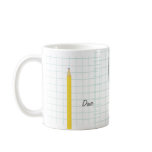 Graph Paper Design mugs