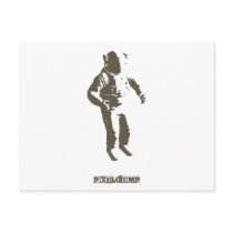 Graphic Astronaut Stencil