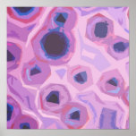 Graphic Circles - PURPLE posters