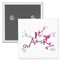 Graphic design : birthday - button