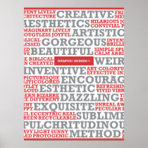 "Graphic Design is" Poster