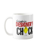Graphic Designer's Chick mugs