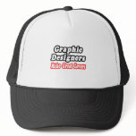 Graphic Designers Make Great Lovers hats