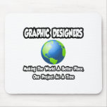 Graphic Designers...World a Better Place mousepads