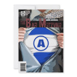 Graphic Novel Bar Mitzvah Invitation