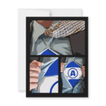 Graphic Novel Bar Mitzvah Reply Card invitations